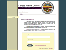 Tablet Screenshot of ksjudicialcouncil.org